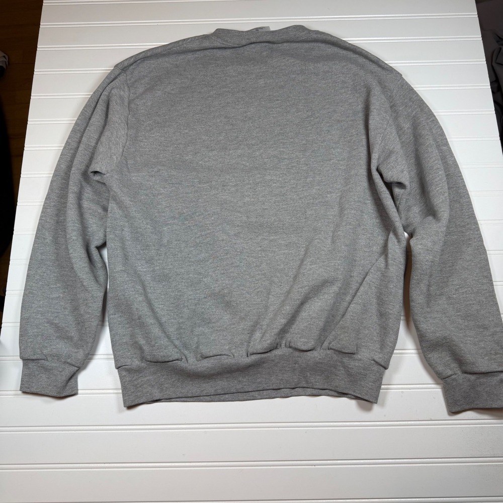 Vintage St Louis Rams Super Bowl XXXIV Champions Sweatshirt Mens Medium Gray CSA - Picture 2 of 7